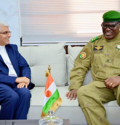 Our Ambassador Meets with the Interior Minister of Niger